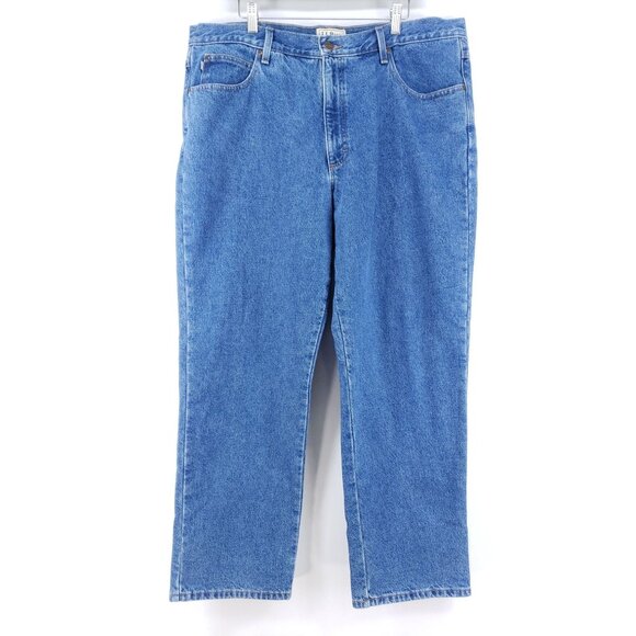 L. L.Bean Classic Fit Flannel Lined Jeans Men's Size 40x31 - Picture 1 of 9